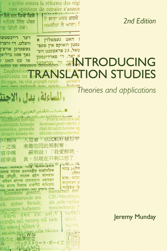 Introducing translation studies : theories and applications
