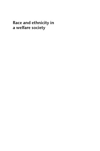 Race and ethnicity in a welfare society