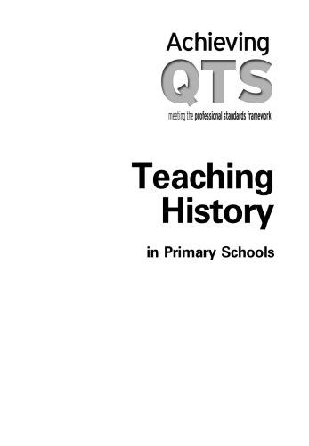 Teaching history in primary schools
