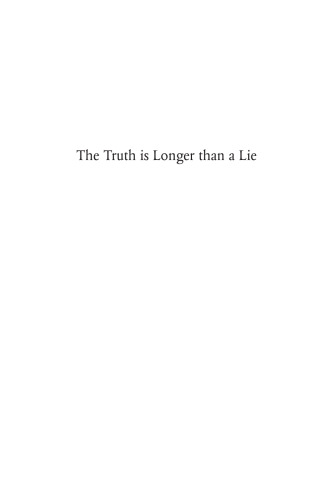 The truth is longer than a lie : children's experiences of abuse and professional interventions
