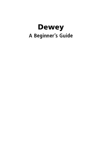 Dewey : a beginner's guide