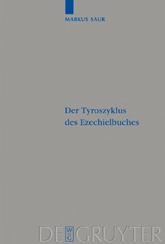 Der Tyroszyklus des Ezechielbuches