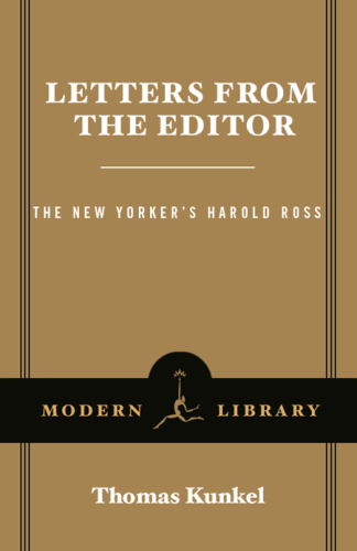 Letters from the Editor: The New Yorker's Harold Ross