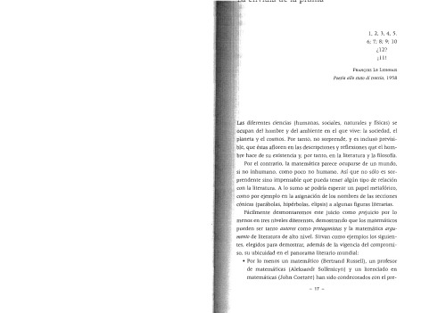 Pluma pincel batuta: las tres envidias del matematico
