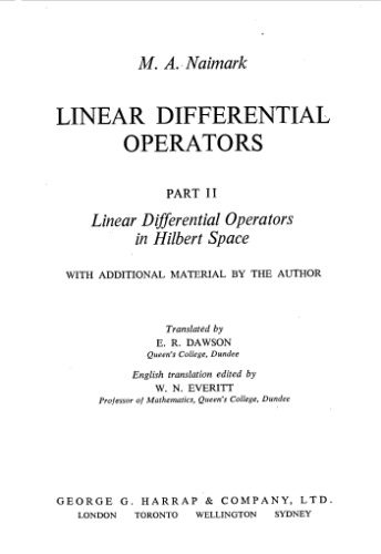 Linear differential operators