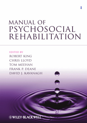 Manual of Psychosocial Rehabilitation