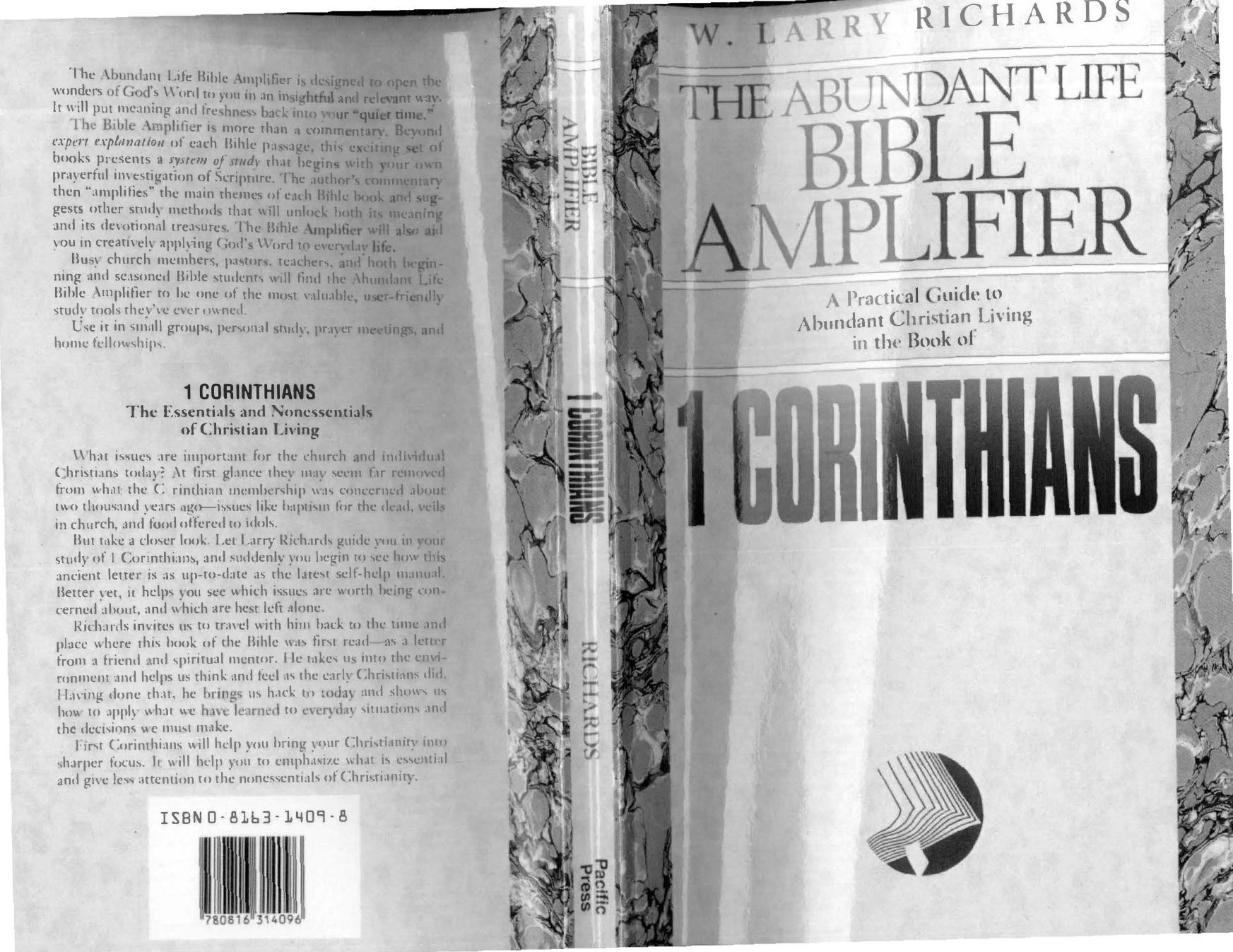 1 Corinthians: The Essentials of Christian Living
