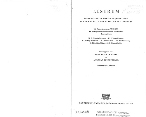 Plato's Bibliography 1958-1975