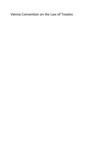 Vienna Convention on the Law of Treaties : a commentary