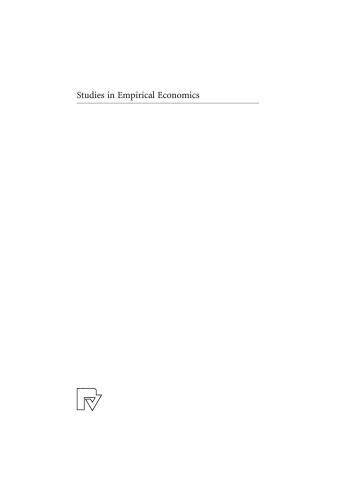 The economics of education and training