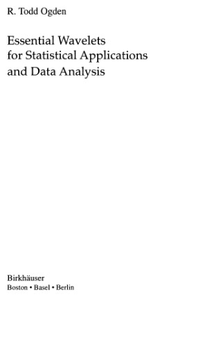 Essential wavelets for statistical applications and data analysis