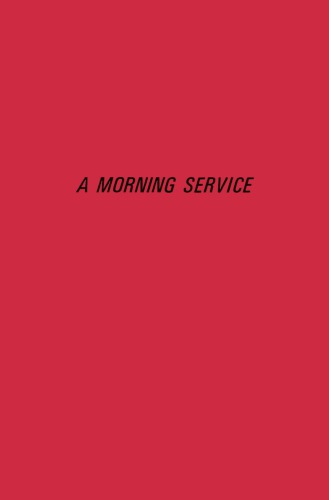 A Morning Service: The Total Flowering of Activity to Help Others