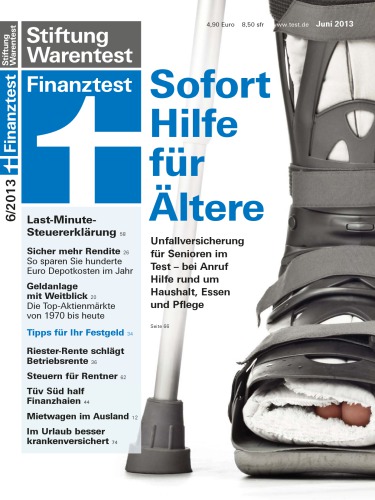 Stiftung Warentest Finanztest 06-2013
