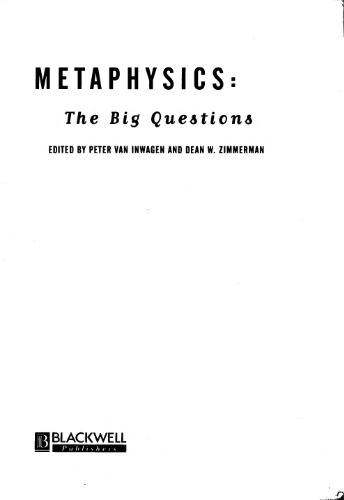 Metaphysics: The Big Questions 