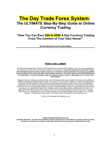 The Day Trade Forex System
