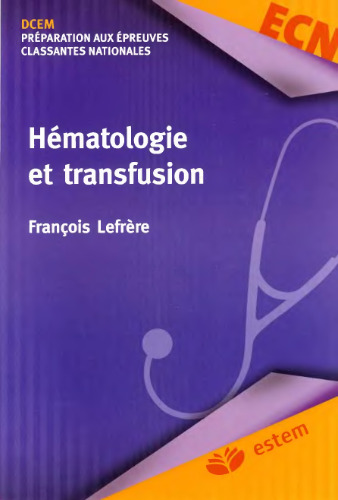 Hématologie et transfusion