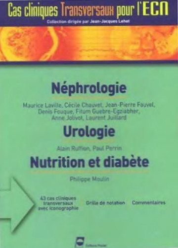 Néphrologie, urologie, nutrition et diabète