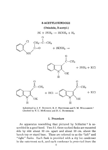 Organic Syntheses: v. 40