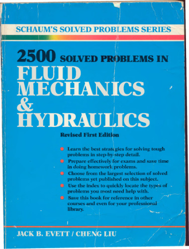 2,500 Solved Problems In Fluid Mechanics and Hydraulics