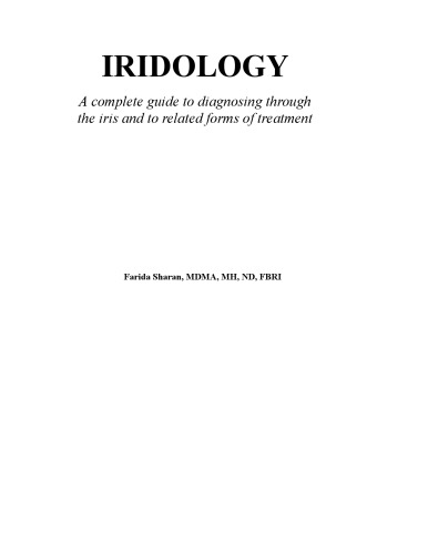 Iridology : a complete guide