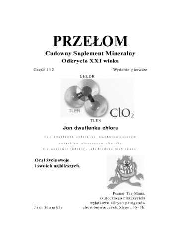 Przełom. Cudowny Suplement Mineralny. Odkrycie XXI wieku