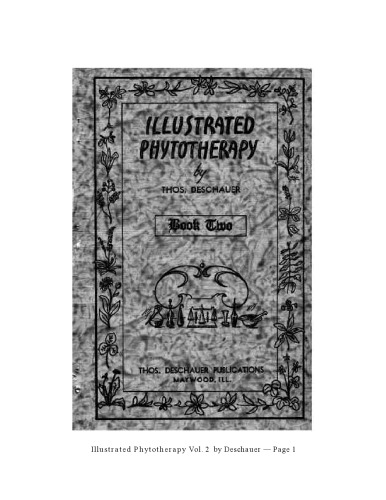 Illustrated Phytotherapy