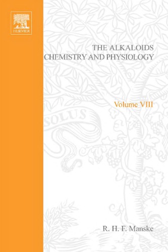 The Alkaloids Chemistry and Physiology