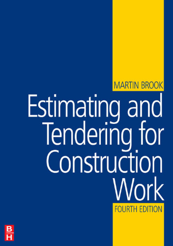 Estimating and tendering for construction work