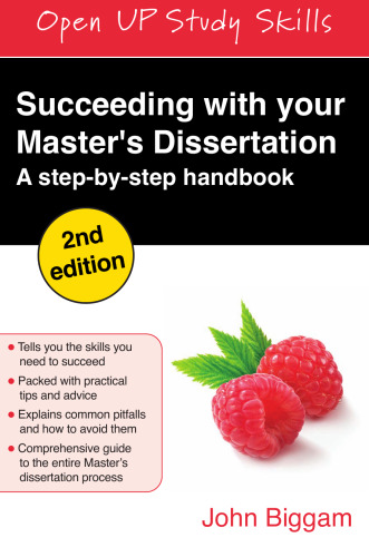 Succeeding with your master's dissertation : a step-by-step handbook