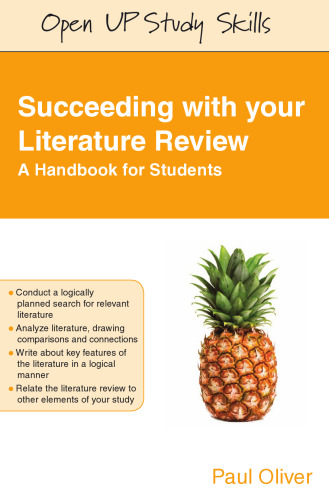 Succeeding with your literature review : a handbook for students
