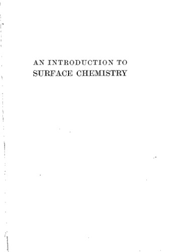 An introduction to surface chemistry