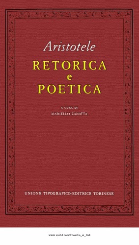 Retorica e Poetica