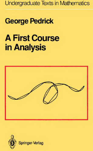 First course in analysis