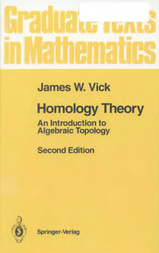 Homology Theory: An Introduction to Algebraic Topology