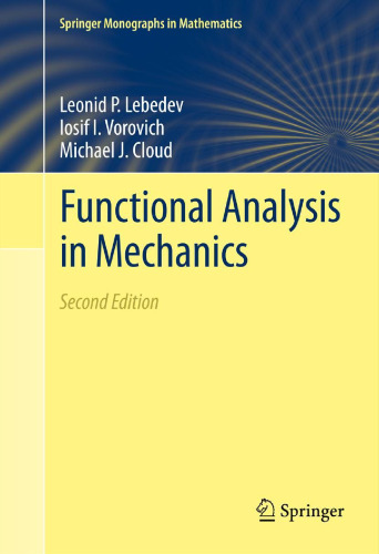 Functional analysis in mechanics