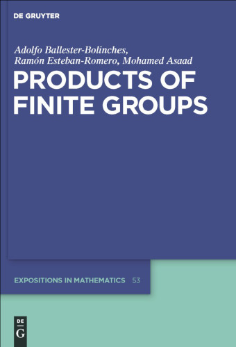Products of finite groups