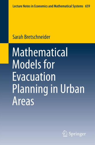 Mathematical models for evacuation planning in urban areas