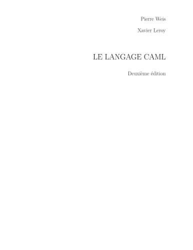 Le langage Caml