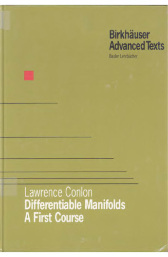 Differentiable manifolds. A first course