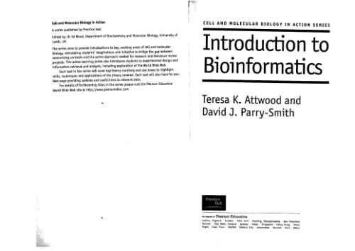 Introduction to bioinformatics