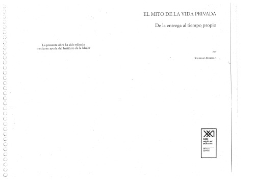 El mito de la vida privada: de la entrega al tiempo propio