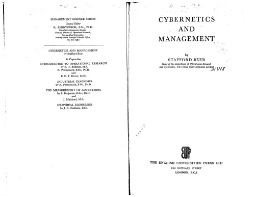 Cybernetics and Management