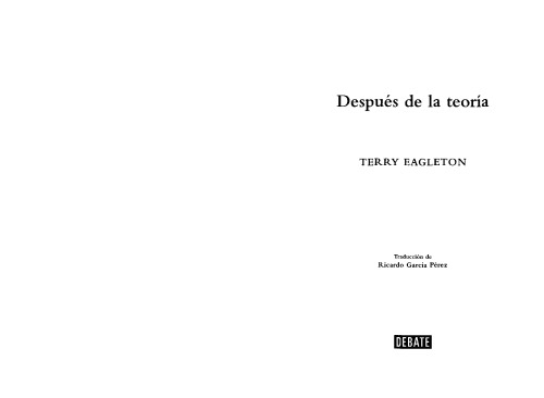 Después de la teoría