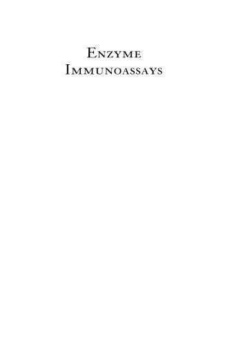 Enzyme Immunoassays: From Concept to Product Development