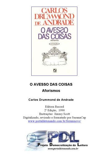 O avesso das coisas