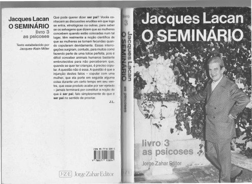 O seminário : livro 3: as psicoses