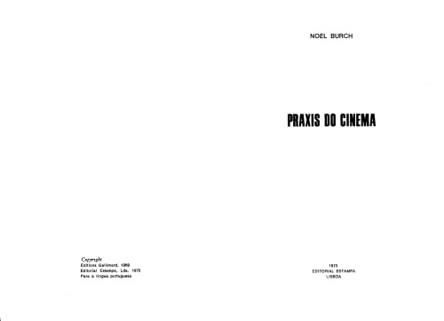 Práxis do cinema