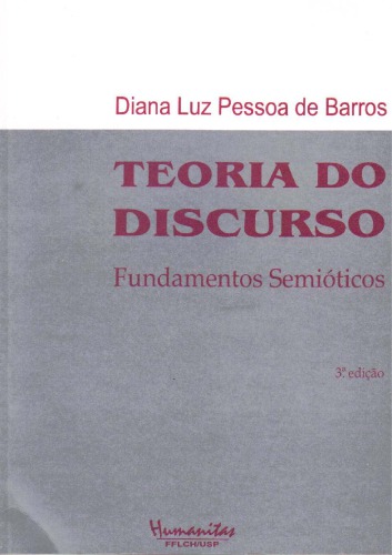 Teoria do discurso fundamentos semioticos