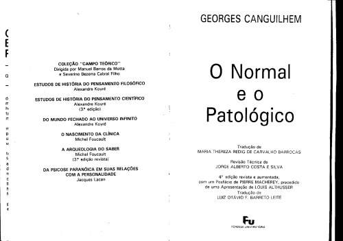 Lo normal y lo patológico