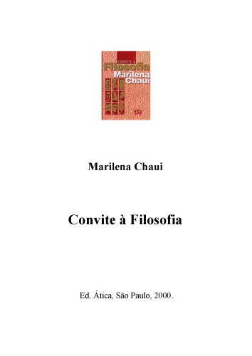 Convite a filosofia